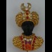 ASKEW LONDON Брошь "Блекмур с кисточкой" ASKEW LONDON Брошь "Блекмур с кисточкой"